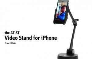 The IPEVO AT-ST Kickstarter Project is Set to Go Live; Swing-Arm Video Stand for iPhone Seeks Kickstarter Support