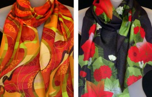 Graphic Artist Creates Striking Scarf Designs, Launches Kickstarter Campaign