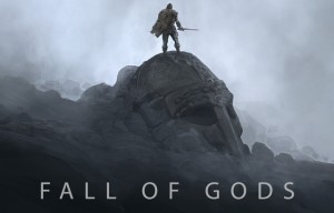 FALL OF GODS. AN ILLUSTRATED BOOK THAT BRINGS THE NORSE MYTHOLOGY TO LIFE.