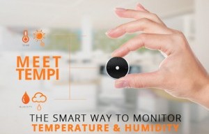 Tempi – a New Wearable Bluetooth Temperature and Humidity Device Redefines Wireless Thermometers