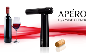 APÉRO – The World’s First N2O Powered Wine Opener