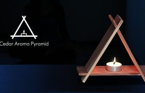 Cedar Aroma Pyramid Launches On Kickstarter