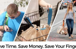 Grocery Gripps: The Revolutionary Hands-Free Carrier for Everything from Shopping Bags to Dry Cleaning & More