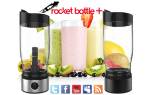 Rocket Bottle Plus, the World’s Best Portable Blender to Launch on Kickstarter