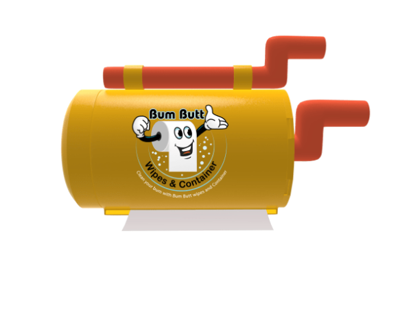 A Cleaner Way: Bum Butt Wipes with Container Launches on Razitall
