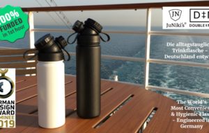 German Engineered Bottle Turns Personal Hydration into Genius – a Flask to Love